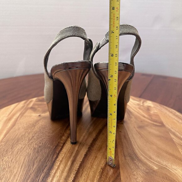 Platform peep toe high heel - Picture 5 of 7